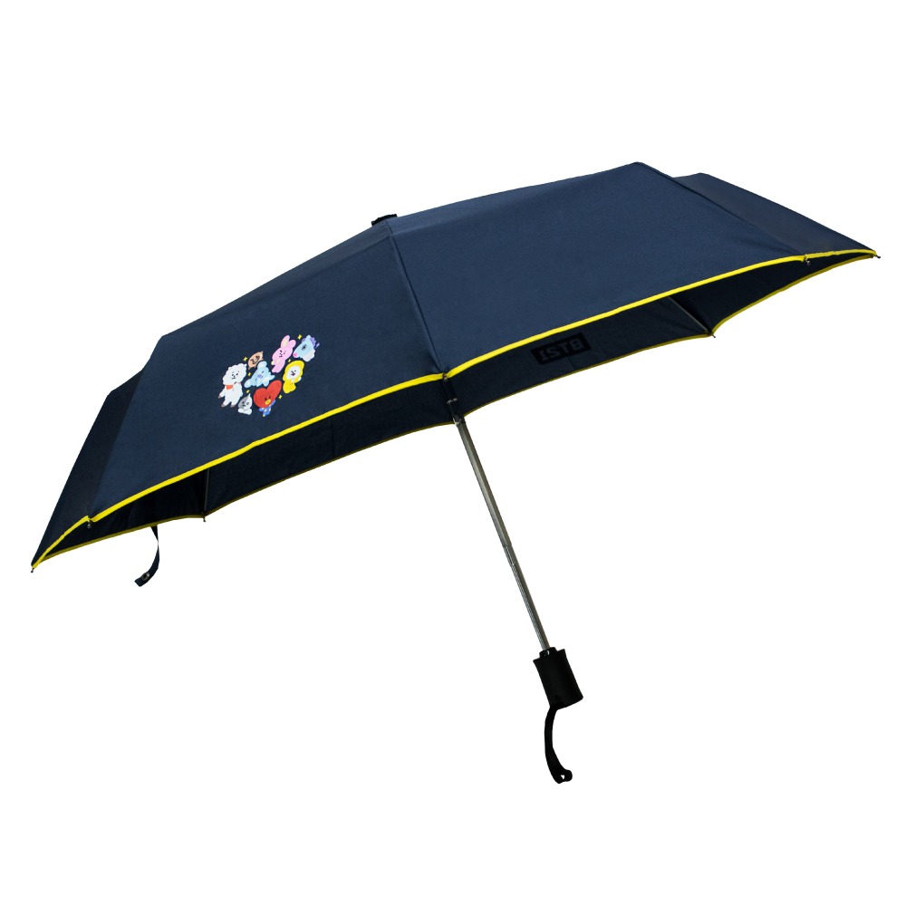 BT21 하트그룹 3단 완전 자동 우산